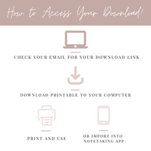 Load image into Gallery viewer, Scripture Memory Log