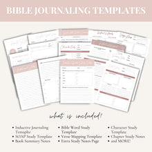 Load image into Gallery viewer, Bible Study Templates Bundle