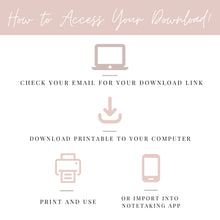 Load image into Gallery viewer, Bible Study Templates Bundle