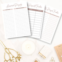 Load image into Gallery viewer, Prayer Tracker Journal Templates