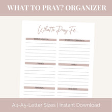 Load image into Gallery viewer, What to Pray? Journal