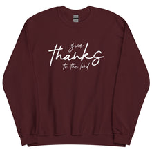 Load image into Gallery viewer, Give Thanks Sweatshirt