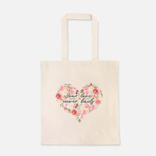 Load image into Gallery viewer, Your Love Never Fails Floral Tote