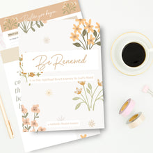 Load image into Gallery viewer, Be Renewed: A 21-Day Bible Reading Plan &amp; Study Journal